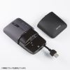 MA-BBS310BL / 静音BluetoothブルーLEDマウス SLIMO （充電式・ブルー）