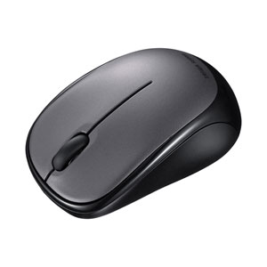 MA-BBS311DS / 静音BluetoothブルーLEDマウス(ダークシルバー)