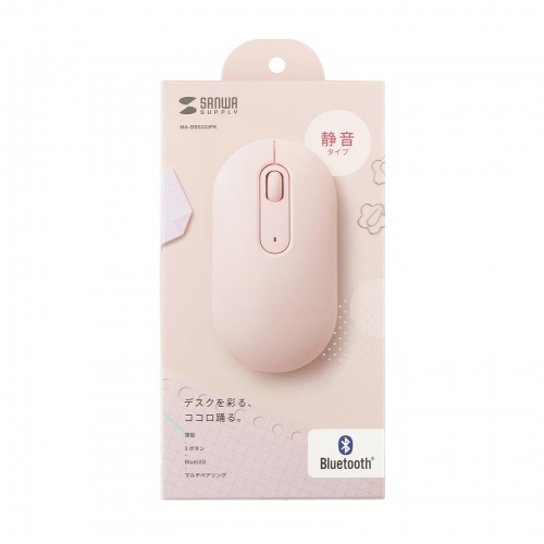 MA-BBS333PK / 静音Bluetoothマウス