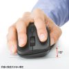 MA-BBS523BK 静音Bluetoothマウス(サイドホイール付き・5ボタン・ブラック) MA-BBS523BK / 静音Bluetoothマウス(サイドホイール付き・5ボタン・ブラック)