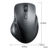 MA-BBS523BK 静音Bluetoothマウス(サイドホイール付き・5ボタン・ブラック) MA-BBS523BK / 静音Bluetoothマウス(サイドホイール付き・5ボタン・ブラック)