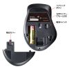 MA-BBS523BK 静音Bluetoothマウス(サイドホイール付き・5ボタン・ブラック) MA-BBS523BK / 静音Bluetoothマウス(サイドホイール付き・5ボタン・ブラック)