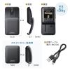 MA-BBS526GY / 静音Bluetoothマウス（5ボタン）