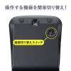 MA-BIS3116BK / 静音Bluetooth5.0 IR LEDマウス（3ボタン・薄型）