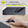 MA-BIS5116BK / 静音Bluetooth5.0 IR LEDマウス（5ボタン・薄型）
