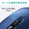 MA-BL114BL 有線ブルーLEDマウス(ブルー) MA-BL114BL / 有線ブルーLEDマウス(ブルー)