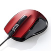MA-BL11R 有線ブルーLEDマウス(レッド) MA-BL11R / 有線ブルーLEDマウス(レッド)