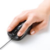 MA-BL150BK 有線ブルーLEDマウス(ブラック) MA-BL150BK / 有線ブルーLEDマウス(ブラック)