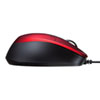 MA-BL156R 静音有線ブルーLEDマウス(5ボタン・レッド) MA-BL156R / 静音有線ブルーLEDマウス(5ボタン・レッド)