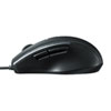 MA-BL168BK 静音有線ブルーLEDマウス(5ボタン) MA-BL168BK / 静音有線ブルーLEDマウス(5ボタン)