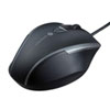 MA-BL168BK 静音有線ブルーLEDマウス(5ボタン) MA-BL168BK / 静音有線ブルーLEDマウス(5ボタン)