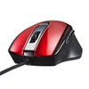 MA-BL168R 静音有線ブルーLEDマウス(5ボタン) MA-BL168R / 静音有線ブルーLEDマウス(5ボタン)
