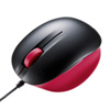 MA-BL6R ブルーLED有線マウス(レッド) MA-BL6R / ブルーLED有線マウス(レッド)