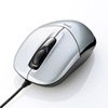 MA-BL7S 有線ブルーLEDマウス(シルバー) MA-BL7S / 有線ブルーLEDマウス(シルバー)