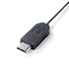 MA-BLC122BK / USB Type-C巻取りマウス（ブラック）
