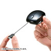 MA-BLC122R USB Type-C巻取りマウス(レッド) MA-BLC122R / USB Type-C巻取りマウス(レッド)