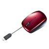 MA-BLC122R USB Type-C巻取りマウス(レッド) MA-BLC122R / USB Type-C巻取りマウス(レッド)