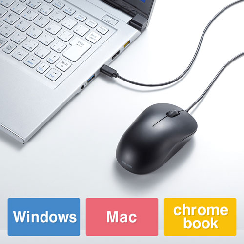 Windows・Mac・Chromebookに対応