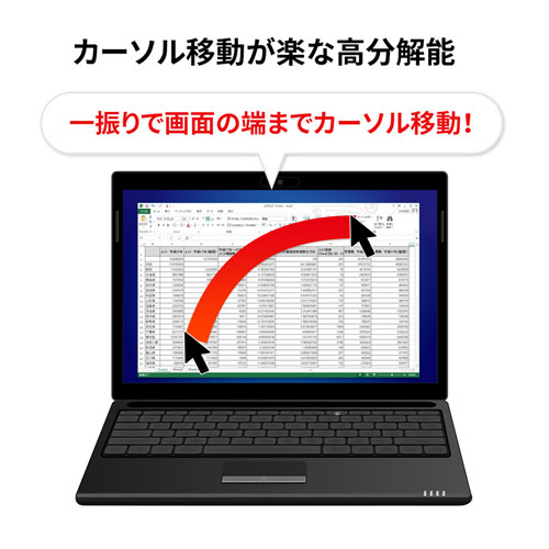 MA-BLC194BK / 有線Type-CブルーLEDマウス