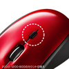 MA-BLMA7R ケーブル巻き取りブルーLEDマウス(レッド) MA-BLMA7R / ケーブル巻き取りブルーLEDマウス(レッド)