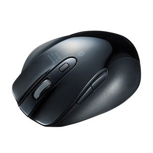 MA-BTBL120BK / Bluetooth ブルーLEDマウス(ブラック)