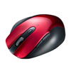 MA-BTBL120R Bluetooth ブルーLEDマウス(レッド) MA-BTBL120R / Bluetooth ブルーLEDマウス(レッド)