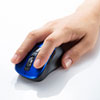 MA-BTBL155BL 静音Bluetooth 5.0 ブルーLEDマウス(5ボタン・ブルー) MA-BTBL155BL / 静音Bluetooth 5.0 ブルーLEDマウス(5ボタン・ブルー)