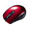 MA-BTBL171R Bluetooth 4.0 ブルーLEDマウス(5ボタン・左右対称・レッド) MA-BTBL171R / Bluetooth 4.0 ブルーLEDマウス(5ボタン・左右対称・レッド)