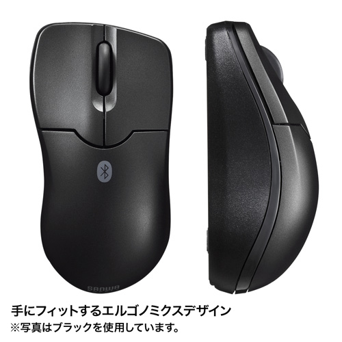 MA-BTBL27R / Bluetooth3.0 ブルーLEDマウス（レッド）