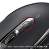 MA-BTBL28BK Bluetooth3.0 ブルーLED静音マウス(ブラック) MA-BTBL28BK / Bluetooth3.0 ブルーLED静音マウス(ブラック)