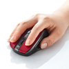 MA-BTBL28R Bluetooth3.0 ブルーLED静音マウス(レッド) MA-BTBL28R / Bluetooth3.0 ブルーLED静音マウス(レッド)