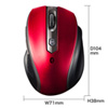 MA-BTBL28R Bluetooth3.0 ブルーLED静音マウス(レッド) MA-BTBL28R / Bluetooth3.0 ブルーLED静音マウス(レッド)
