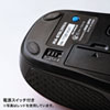 MA-BTBL29BKN / Bluetooth5.0 ブルーLEDマウス（ブラック）