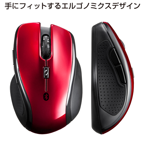 MA-BTH20R / ブルートゥース ブルーテックマウス（レッド）