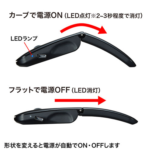 MA-BTIR116BK / Bluetooth　IRセンサーマウス