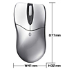 MA-BTLS18S ブルートゥースレーザーマウス(シルバー) MA-BTLS18S / ブルートゥースレーザーマウス(シルバー)