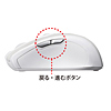 MA-BTLS23W Bluetoothレーザーマウス(ホワイト) MA-BTLS23W / Bluetoothレーザーマウス(ホワイト)