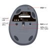 MA-EBBS522BK 静音Bluetooth小型エルゴノミクスマウス(充電式・5ボタン・ブラック) MA-EBBS522BK / 静音Bluetooth小型エルゴノミクスマウス(充電式・5ボタン・ブラック)