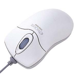 MA-EMOUPW / オプトeマウス(パールホワイト＆パールグレー)