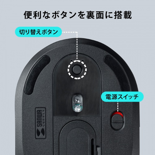 MA-ERGBT24 / 静音Bluetoothエルゴノミクスコンボマウス