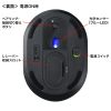 MA-ERGBT24 静音Bluetoothエルゴノミクスコンボマウス MA-ERGBT24 / 静音Bluetoothエルゴノミクスコンボマウス