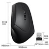 MA-ERGW10N 静音ワイヤレスエルゴノミクスマウス MA-ERGW10N / 静音ワイヤレスエルゴノミクスマウス