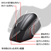 MA-ERGW8 ワイヤレスエルゴブルーLEDマウス MA-ERGW8 / ワイヤレスエルゴブルーLEDマウス