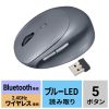 MA-EWBBS522BK 静音ワイヤレス コンボ 小型エルゴノミクスマウス(充電式・5ボタン・ブラック) MA-EWBBS522BK / 静音ワイヤレス コンボ 小型エルゴノミクスマウス(充電式・5ボタン・ブラック)