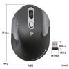 MA-EWBBS528MBK 静音ワイヤレスエルゴノミクスコンボマウス(2.4GHzワイヤレス+Bluetooth・高さ45mm) MA-EWBBS528MBK / 静音ワイヤレスエルゴノミクスコンボマウス(2.4GHzワイヤレス+Bluetooth・高さ45mm)