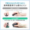 MA-EWBS536BL / 軽量静音ワイヤレスエルゴノミクスコンボマウス（充電式・5ボタン）
