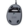 MA-EYBS522BK / 静音小型有線エルゴノミクスマウス（5ボタン）