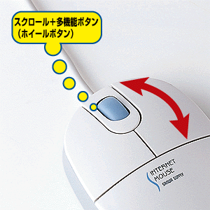 MA-INTPS / インターネットマウス(ライトグレー)