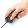 MA-IPYBS301BK 静音有線ブルーLEDマウス イオプラス(ブラック) MA-IPYBS301BK / 静音有線ブルーLEDマウス イオプラス(ブラック)