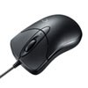 MA-IPYBS301BK 静音有線ブルーLEDマウス イオプラス(ブラック) MA-IPYBS301BK / 静音有線ブルーLEDマウス イオプラス(ブラック)